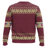 Hooktab Florida State Seminoles - Custom Name And Number Ugly Christmas Sweater