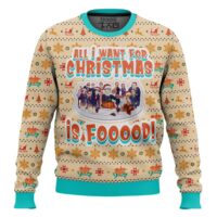 Hooktab Food Wars Shokugeki no Soma Ugly Christmas Sweater