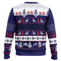 Hooktab For Those About To Rock AC/DC Ugly Christmas Sweater