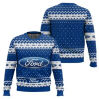 Hooktab Ford Ugly Christmas Sweater