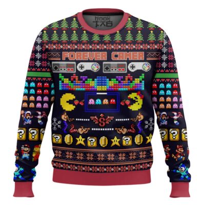 Forever Gamer Ugly Christmas Sweater