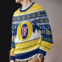 Hooktab Fosters Australian Beer Ugly Christmas Sweater