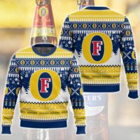 Hooktab Fosters Australian Beer Ugly Christmas Sweater