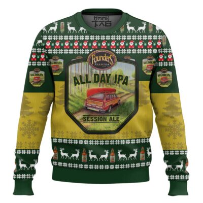 Founders All Day Ipa Ugly Christmas Sweater