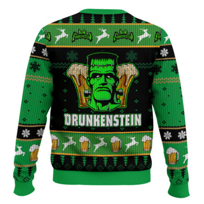 Hooktab Frankenstein’s Monster Let’s Get Creepy Ugly Christmas Sweater