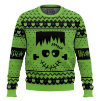 Hooktab Frankenstein's Monster Ugly Christmas Sweater