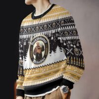 Hooktab Franziskaner German Beer Ugly Christmas Sweater