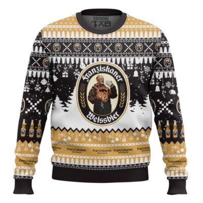 Franziskaner German Beer Ugly Christmas Sweater