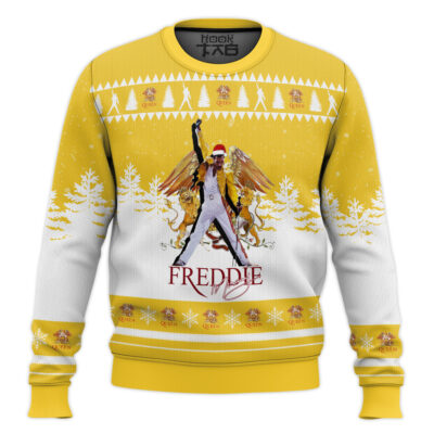 Freddie Mercury Queen Ugly Christmas Sweater