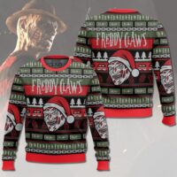 Hooktab Freddy Claws A Nightmare On Elm Street Ugly Christmas Sweater