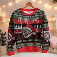 Hooktab Freddy Claws A Nightmare On Elm Street Ugly Christmas Sweater