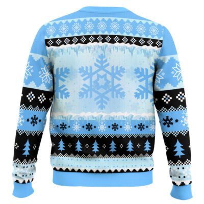 Hooktab Freezing This Is Fine Meme Ugly Christmas Sweater