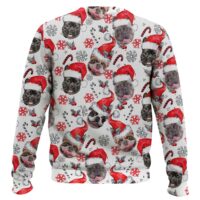Hooktab French Bulldog Ugly Christmas Sweater