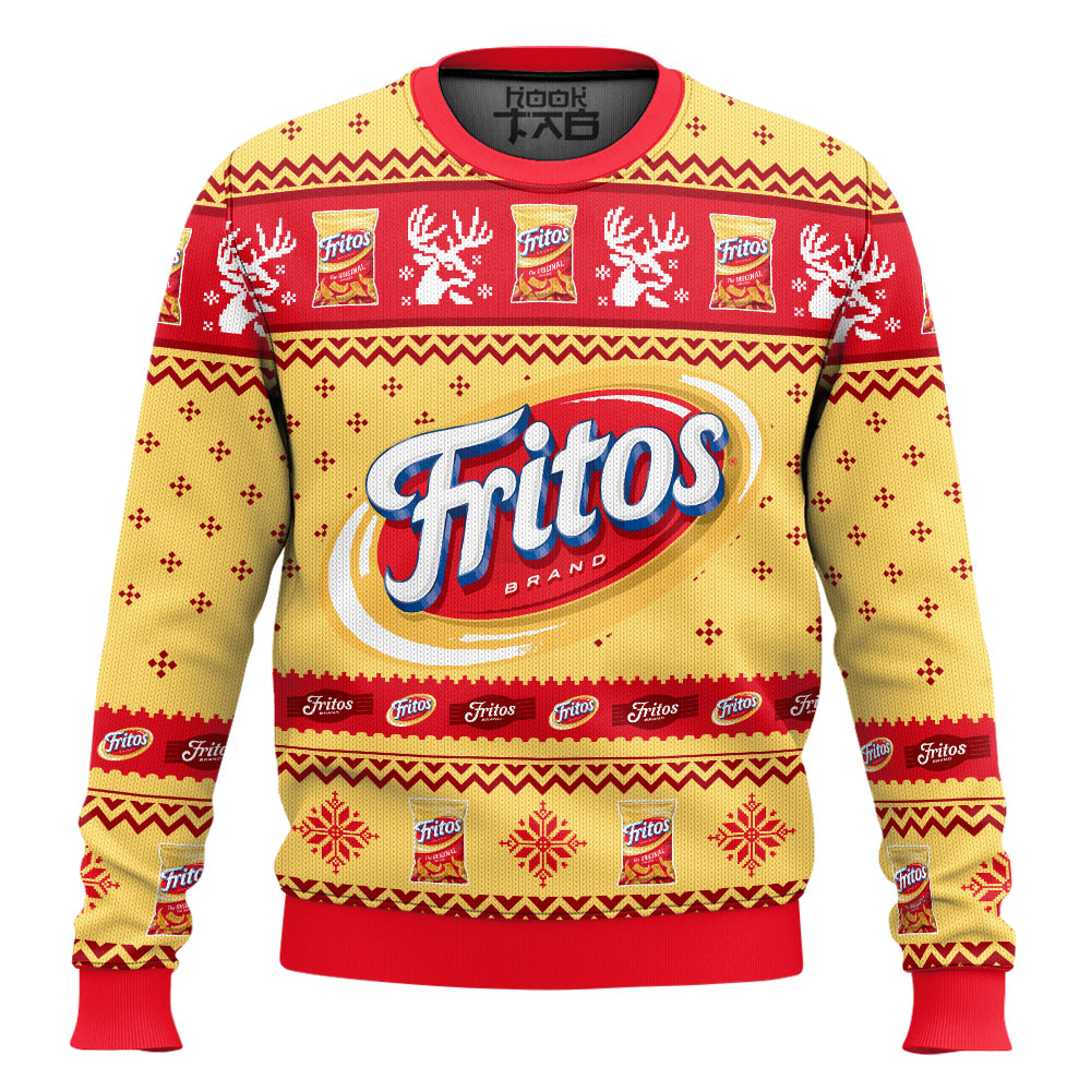 Hooktab Fritos Ugly Christmas Sweater Hooktab Fritos Ugly Christmas Sweater