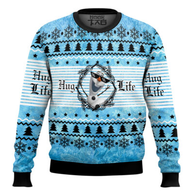 Frozen Hug Life Olaf Ugly Christmas Sweater