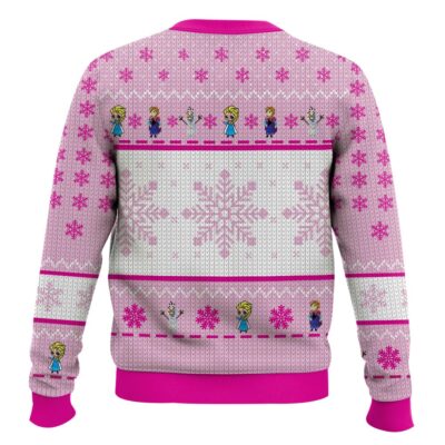 Hooktab Frozen Love Is An Open Door Ugly Christmas Sweater