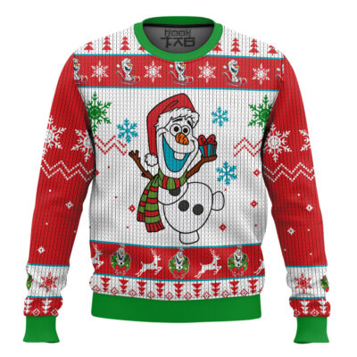 Frozen Olaf Ugly Christmas Sweater