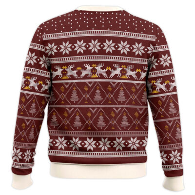 Hooktab Funny Jesus Shrek Ugly Christmas Sweater