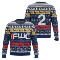 Hooktab Future War Cult Destiny Ugly Christmas Sweater