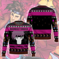 Hooktab Gambit Make A Name For Myself Marvel Ugly Christmas Sweater
