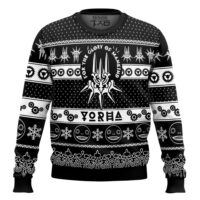 Hooktab Game Of The Yorha Nier Automata Ugly Christmas Sweater