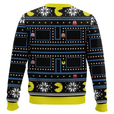 Hooktab Game Over Pac Man Ugly Christmas Sweater