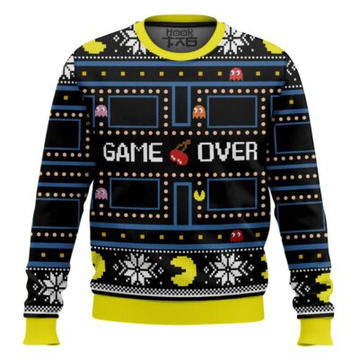 Game Over Pac Man Ugly Christmas Sweater