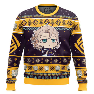 Genshin Impact Albedo Ugly Christmas Sweater