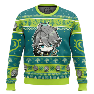 Genshin Impact Alhaitham Ugly Christmas Sweater