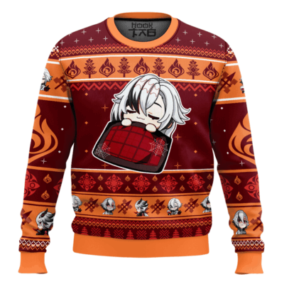 Genshin Impact Arlecchino Ugly Christmas Sweater