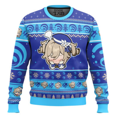 Genshin Impact Barbara Ugly Christmas Sweater