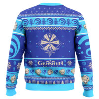 Hooktab Genshin Impact Barbara Ugly Christmas Sweater