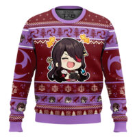 Hooktab Genshin Impact Beidou Ugly Christmas Sweater
