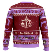 Hooktab Genshin Impact Beidou Ugly Christmas Sweater