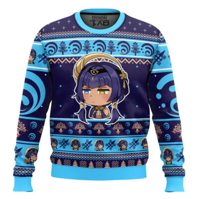 Genshin Impact Candace Ugly Christmas Sweater