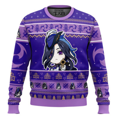 Genshin Impact Clorinde Ugly Christmas Sweater
