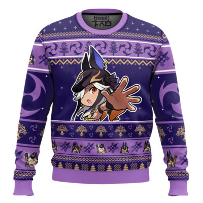 Genshin Impact Cyno Ugly Christmas Sweater