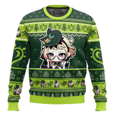Genshin Impact Emilie Ugly Christmas Sweater