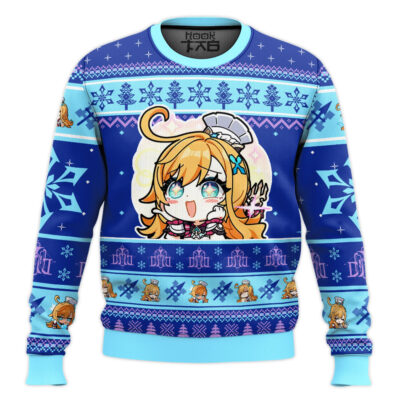 Genshin Impact Escoffier Ugly Christmas Sweater