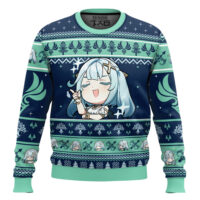 Hooktab Genshin Impact Faruzan Ugly Christmas Sweater