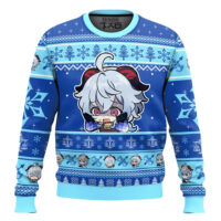Hooktab Genshin Impact Ganyu Ugly Christmas Sweater