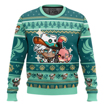 Genshin Impact Ifa Ugly Christmas Sweater