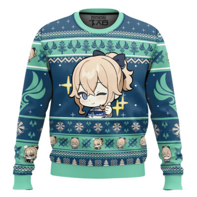 Genshin Impact Jean Ugly Christmas Sweater