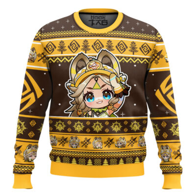 Genshin Impact Kachina Ugly Christmas Sweater