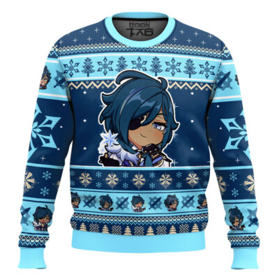 Genshin Impact Kaeya Ugly Christmas Sweater