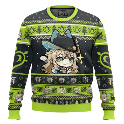 Genshin Impact Kirara Ugly Christmas Sweater