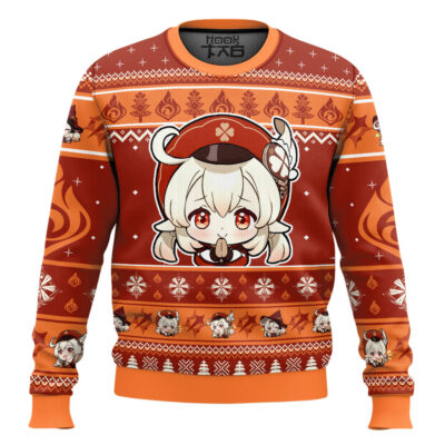 Genshin Impact Klee Ugly Christmas Sweater
