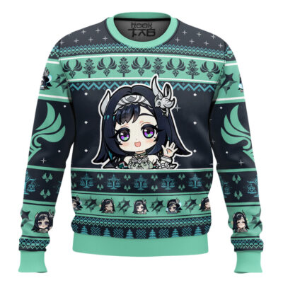 Genshin Impact Lan Yan Ugly Christmas Sweater