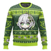 Hooktab Genshin Impact Nahida Ugly Christmas Sweater