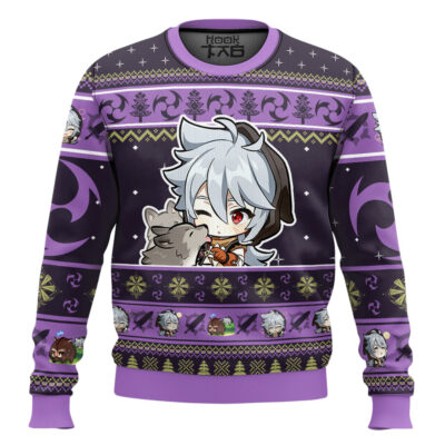 Genshin Impact Razor Ugly Christmas Sweater